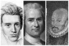 De filosofen De Montaigne, Roussau en Kierkegaard, gehele serie